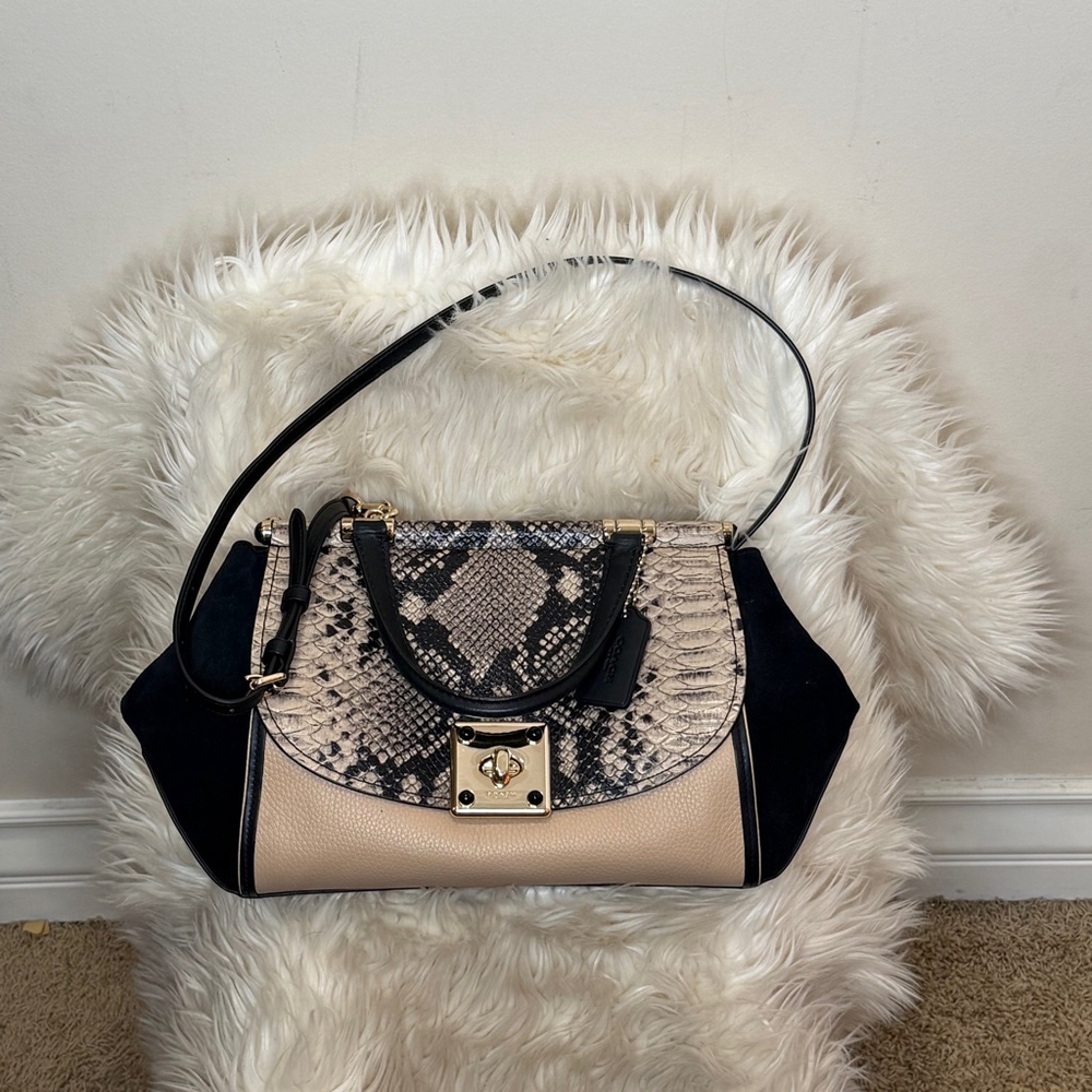 Coach Drifter Color Block Carry-all Handbag